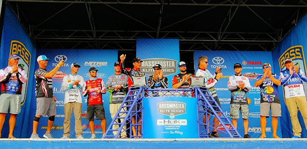 A who's who of smallmouth experts made up the Top-12 in this event.