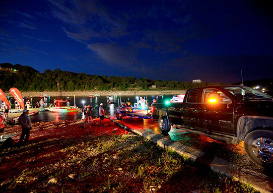 Morning lights can hypnotize. - photo by James Overstreet