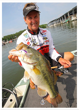 I caught this monster the last time the Elites visited Kentucky Lake. - photo by Seigo Saito