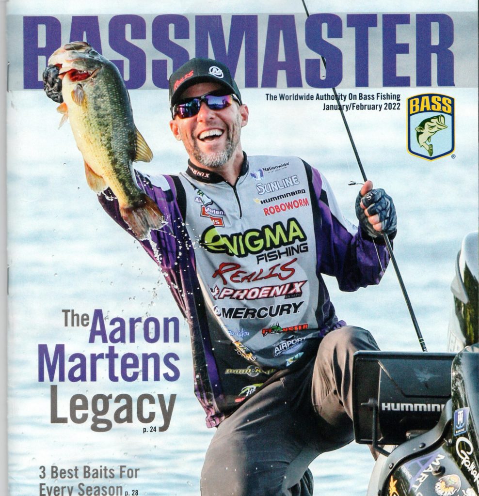 Aaron Marten Bassmaster Cover