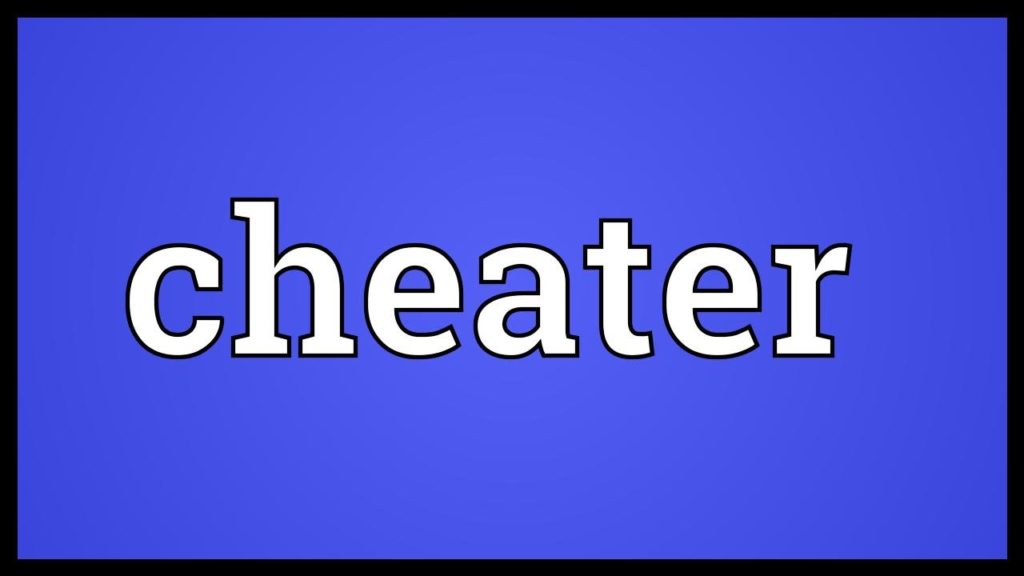 Thoughts On Cheaters