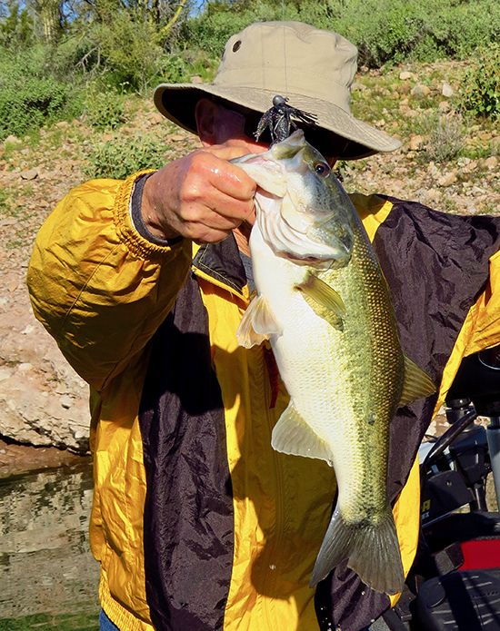 A great deep-water channel bait is a Hula Grub on a football head jig. Some of my biggest bass ever have come on this combo.&nbsp;