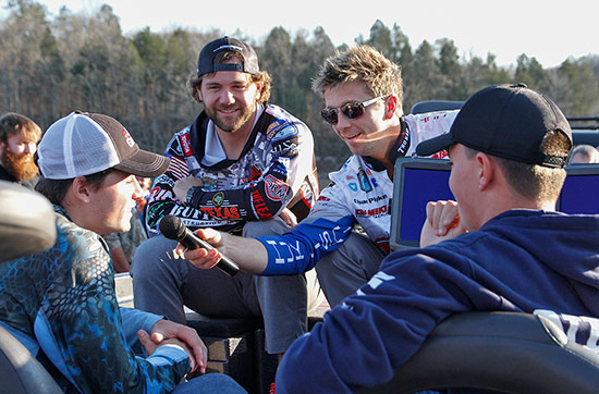 Chad Pipkens and John Hunter interview the High School winners.