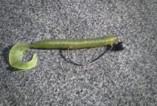 Hawk’s “Dumb Rig” featuring the Yamamoto Stretch 40