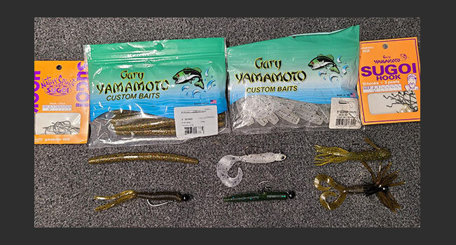 Roy’s recommended bait selection for the TRS723RH