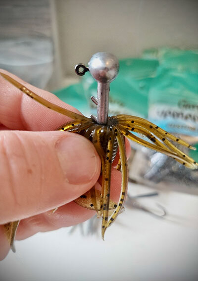 Keeping your Hula Grubs in the cooler makes them snug on the keepers, even in summer.