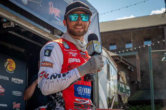 Brandon Palaniuk wins the B.A.S.S. James River event.