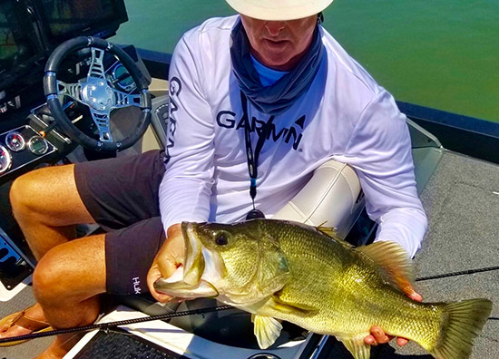 This 7-pounder hung on to win "Big Bass" honors for the event.