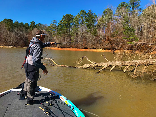 Our season began on Lake Martin, one of the best 