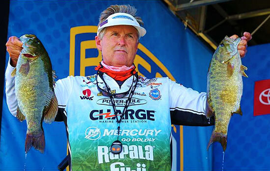 This pair anchored a 21-pound stringer, which saved my tournament.