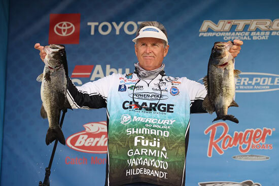 I weighed nearly 20 pounds of bass on day 2, which catapulted me up in the standings.