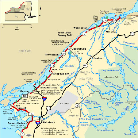 Tournament waters ranged from the Massena Dam to Lake Ontario and beyond, but only on the U.S side.