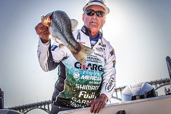 Back at check-in, I bagged 10 pounds of fish on day 1.