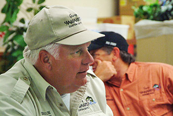 Dean at an IL writer's conference