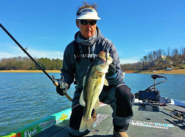 Cold weather and a tough bite made Lake Cherokee a true challenge.