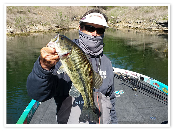 Catching largemouth like this on Norfork were essential to making the cut. - photo courtesy of BASSMASTER.com