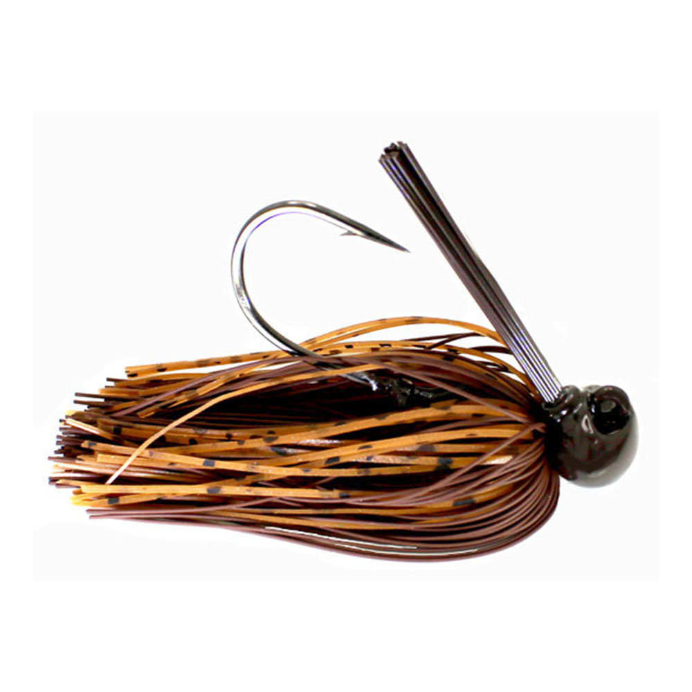 Dobyns Football Jigs - Two Toned Brown Crawdad