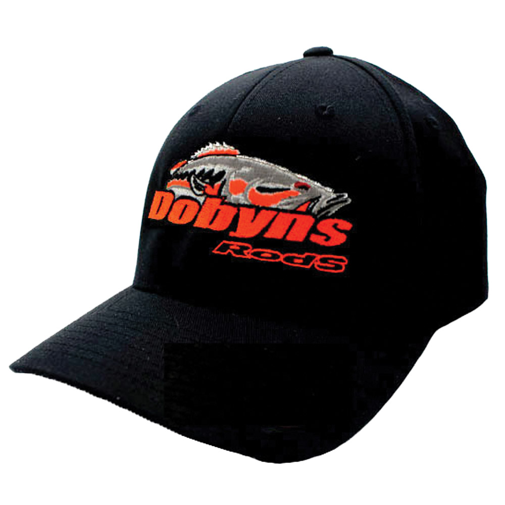 Dobyns Hat Black w/orange logo