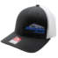 Dobyns Hat Black w/white mesh, blue logo