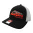Dobyns Hat Black w/white mesh, orange logo
