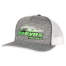 Dobyns Hat Heather w/white mesh, green logo