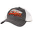 Dobyns Hat Unstructured gray w/white mesh, red logo