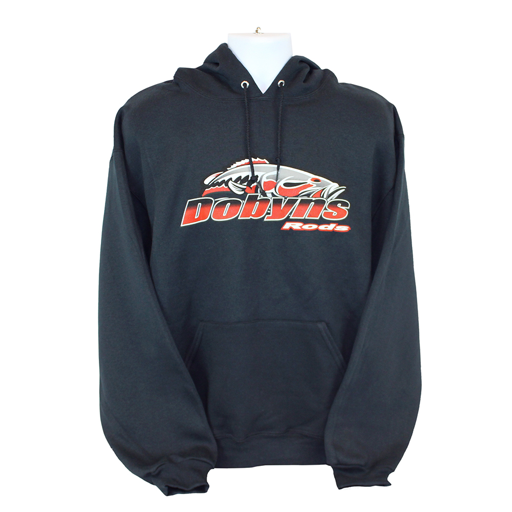 Dobyns Hoodie-Black with Red logo