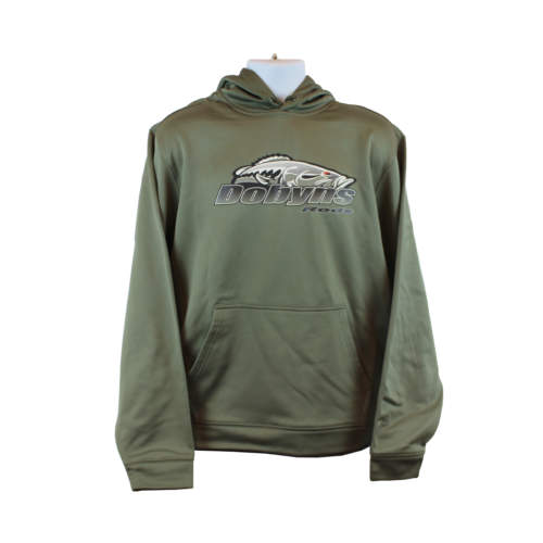 Dobyns Polyester Hoodie-Olive with OD Green logo
